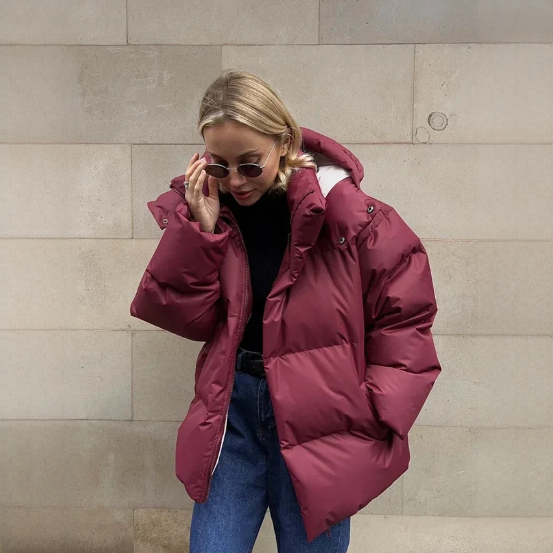 Marzia - Stilvolle und wärmende Oversize-Jacke