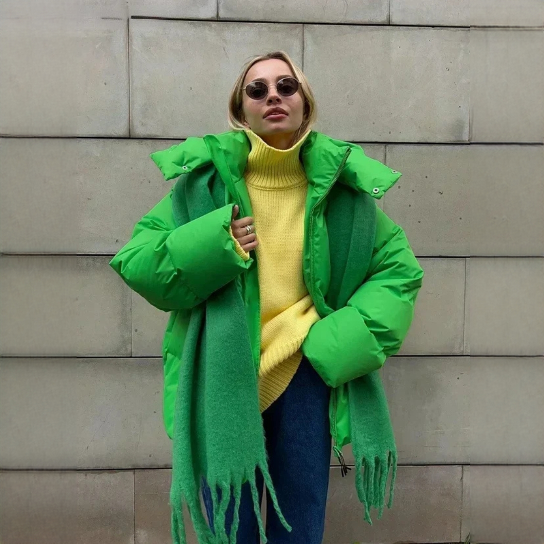 Marzia - Stilvolle und wärmende Oversize-Jacke