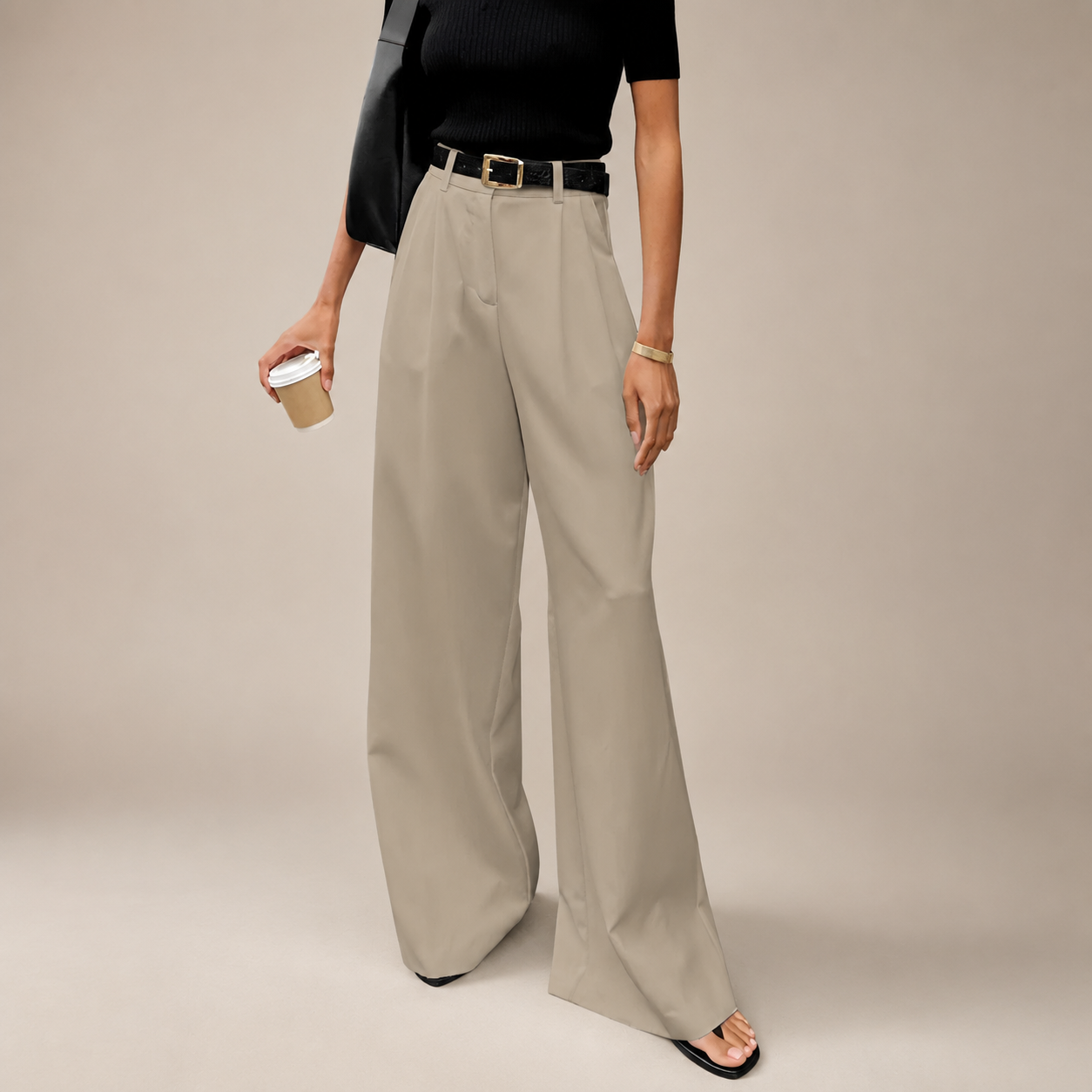 Blaine - Modische Hosen mit weitem Bein