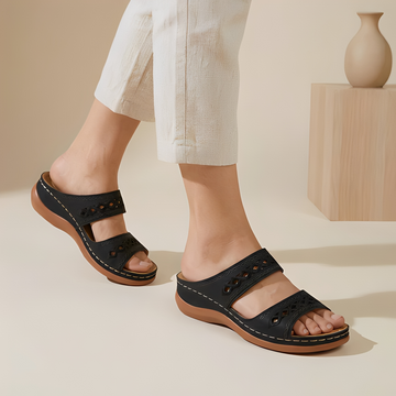 Aryan - Damen-Sommer-Sandalen mit Riemen, bequem