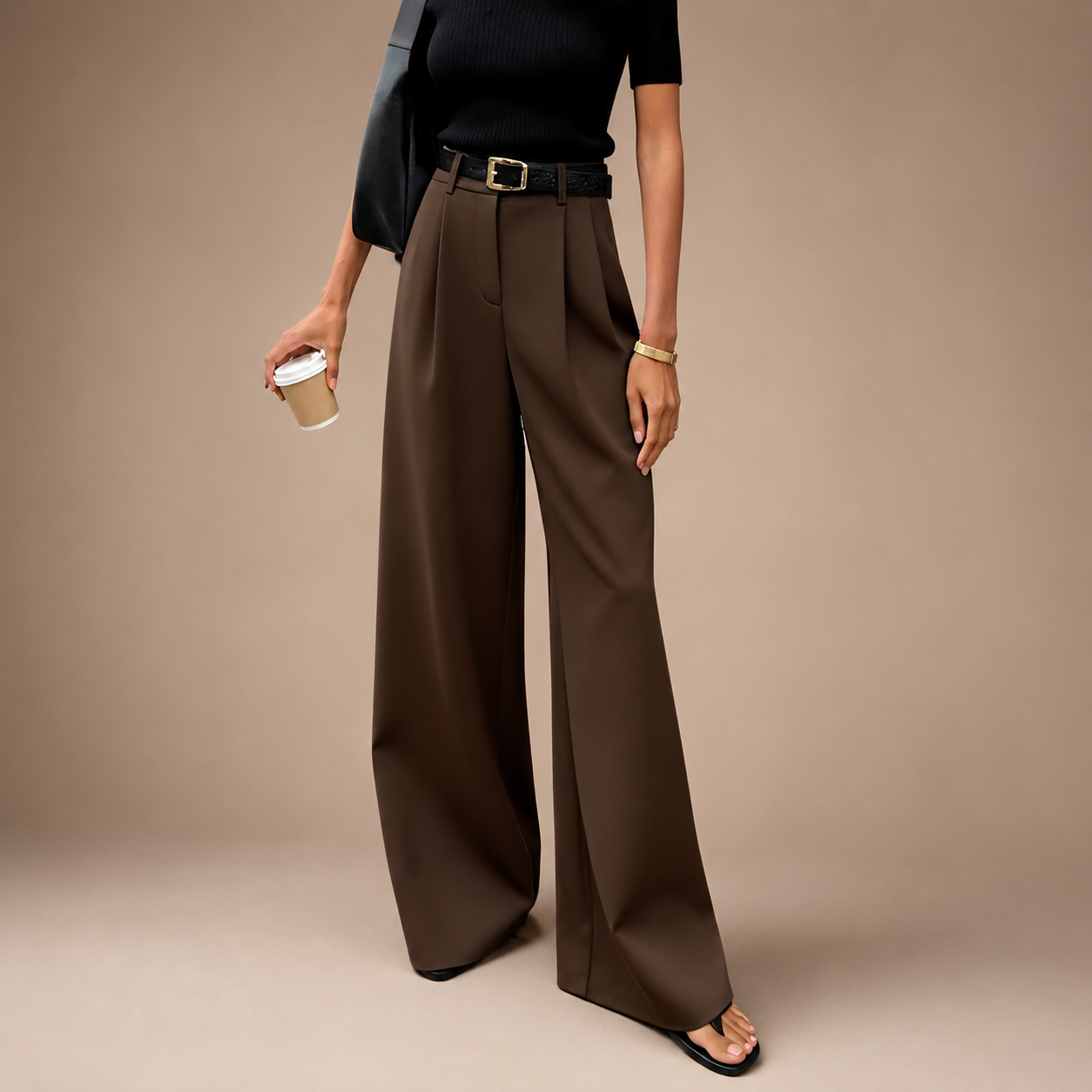 Blaine - Modische Hosen mit weitem Bein