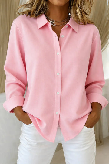 Sophie- Elegante Damenbluse mit Knopfleiste