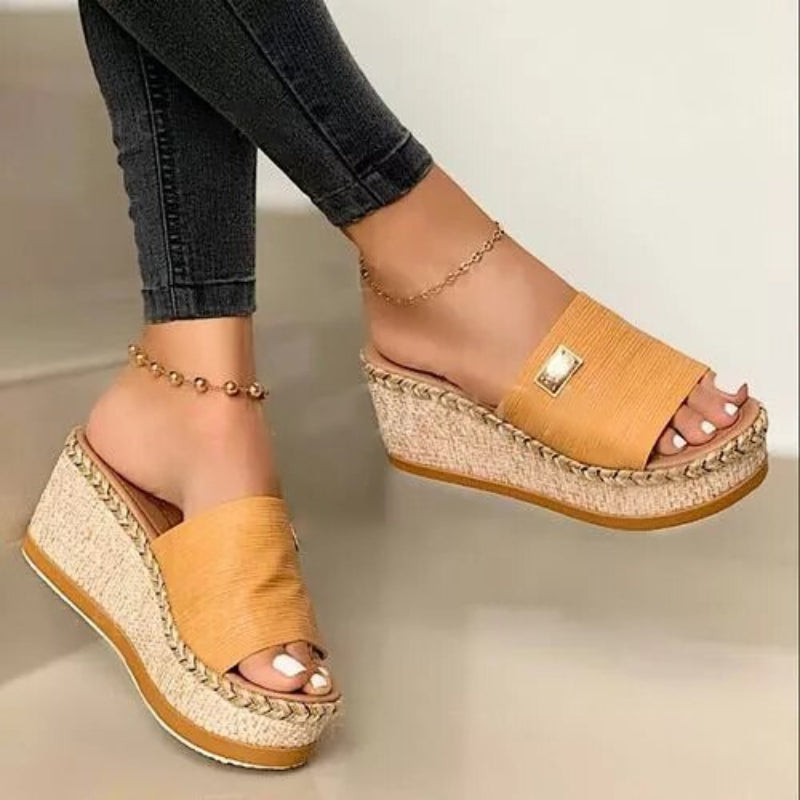 Camila - Keilsandalen mit Plateau