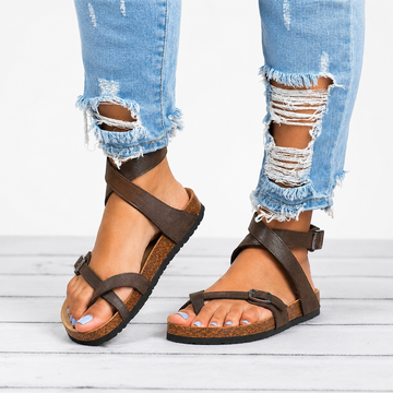Danna - Retro-Sandalen für Frauen