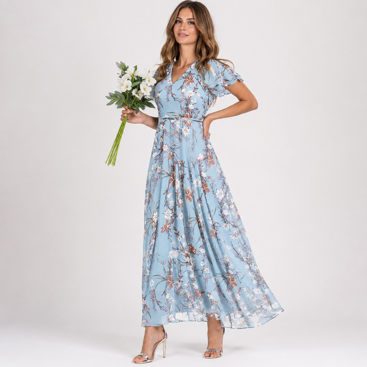 Lea – Stilvolles Midi-Kleid für jeden Anlass