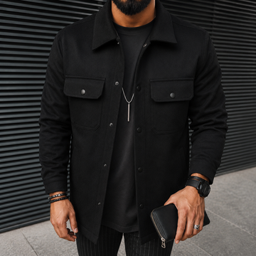 Finn - Legeres Herren-Overshirt mit Knöpfen