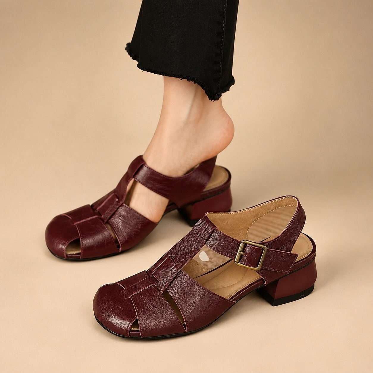 Lenny - Lässige Sandalen mit Gepolsterter Innensohle