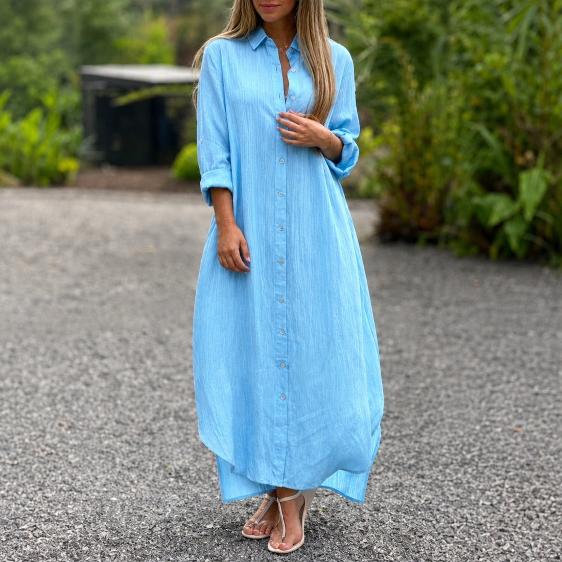 Sharon - Lässiges Weites Kleid