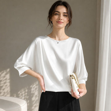 Shanice - Elegante Locker Geschnittene Bluse