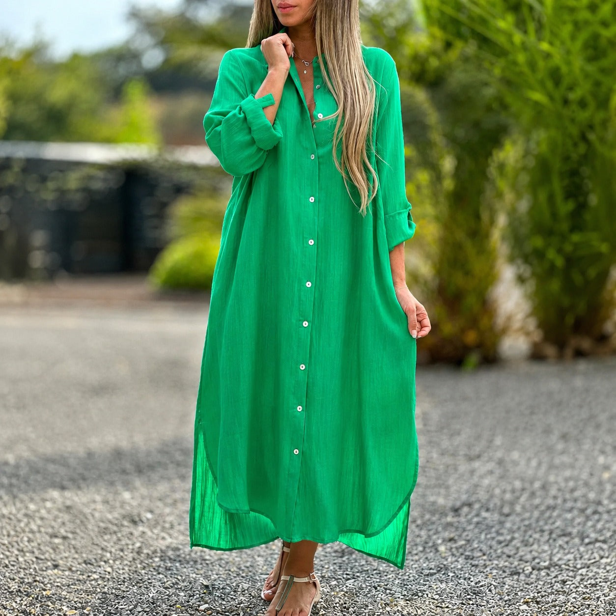 Sharon - Lässiges Weites Kleid