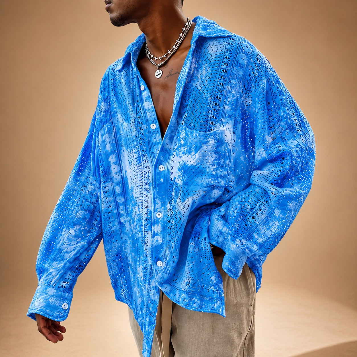 Jovan - Entspanntes Hollow-Shirt