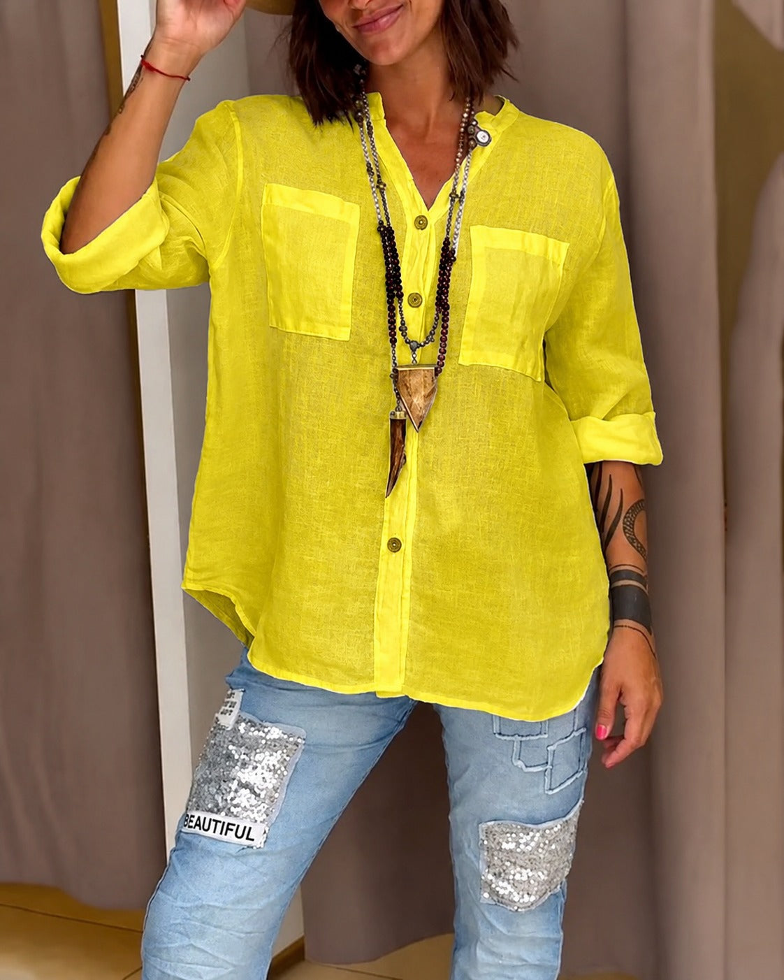 Farrah - Lässiges Lockeres Shirt