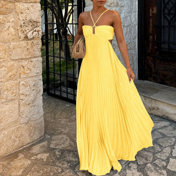 Inaya - Elegantes Sling-Maxi-Kleid