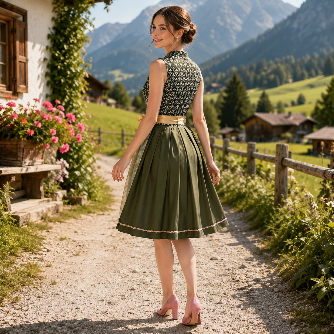 Pamela - Elegantes Oktoberfest-Kleid