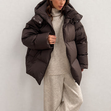 Natalia - Warme Kapuzenjacke