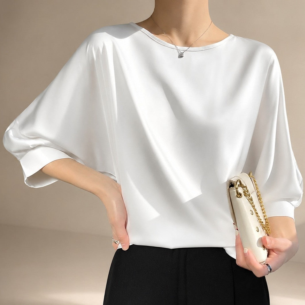 Shanice - Elegante Locker Geschnittene Bluse