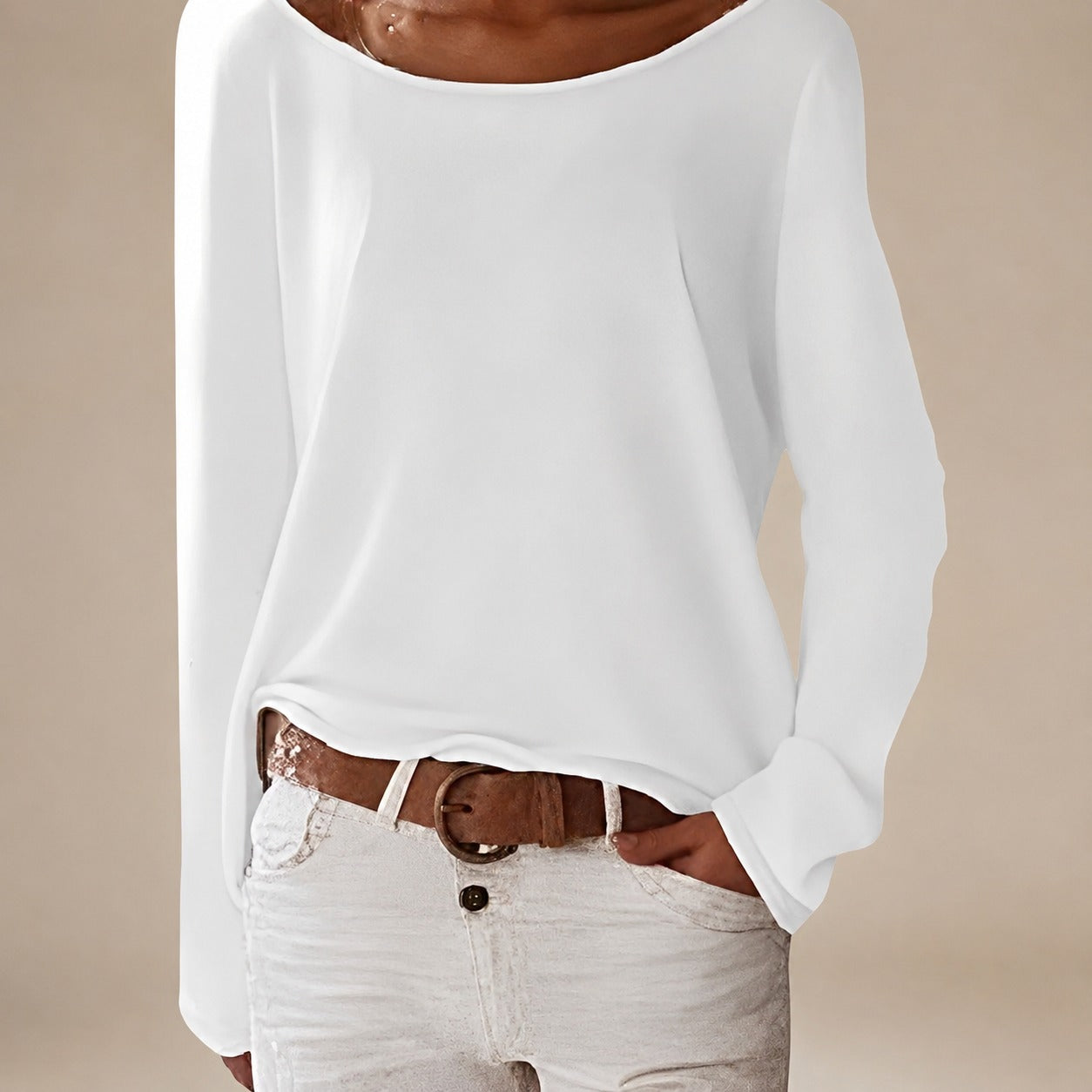 Alexa - Leichter Rundhals-Pullover