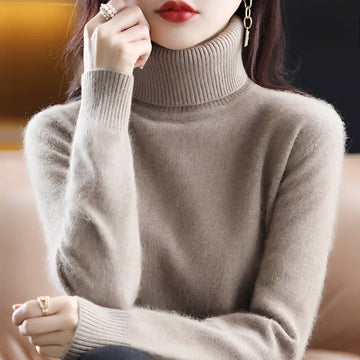 Letizia - Schicker Pullover mit hohem Kragen