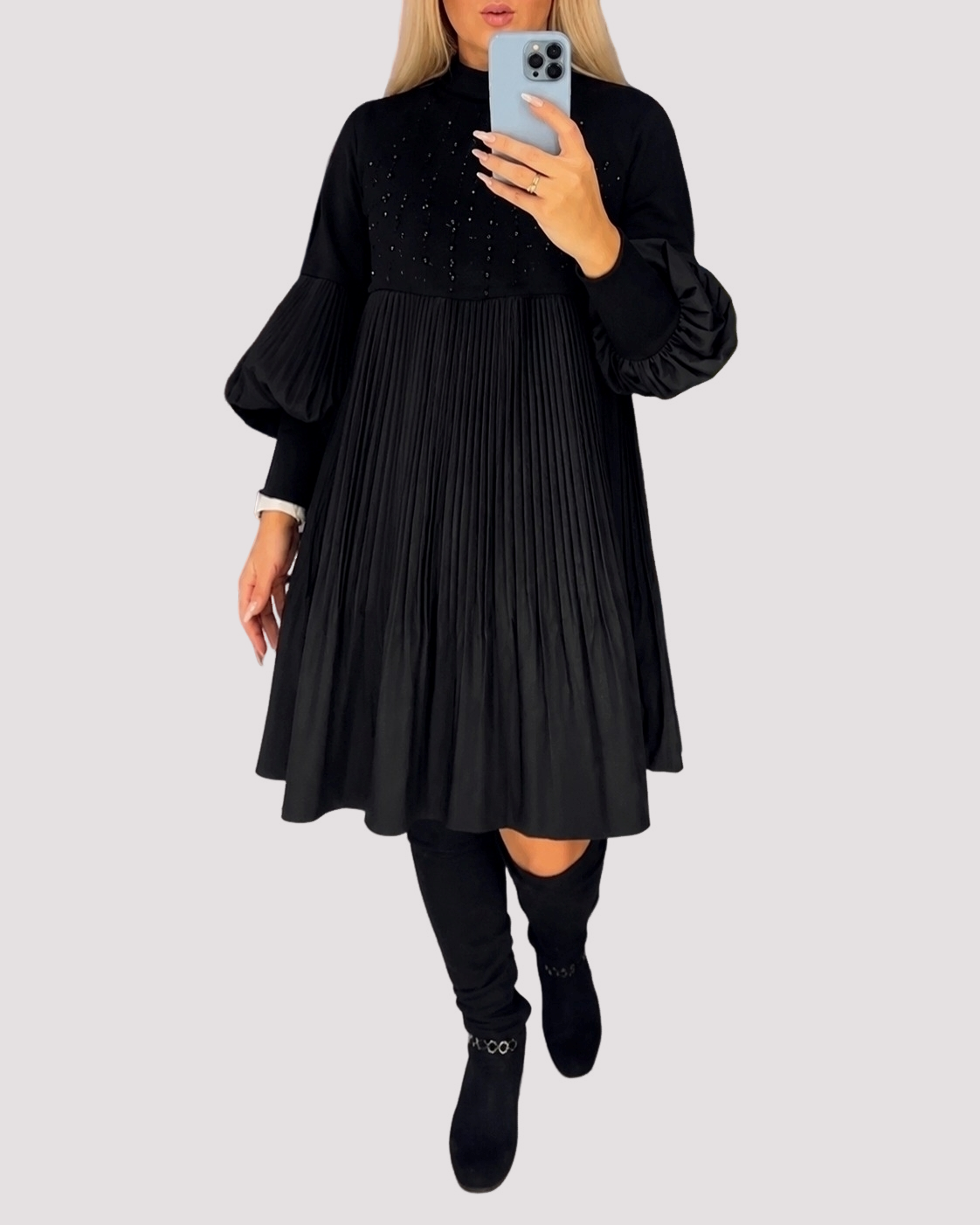 Daisy - Stilvolles Kleid mit lockeren Ärmeln