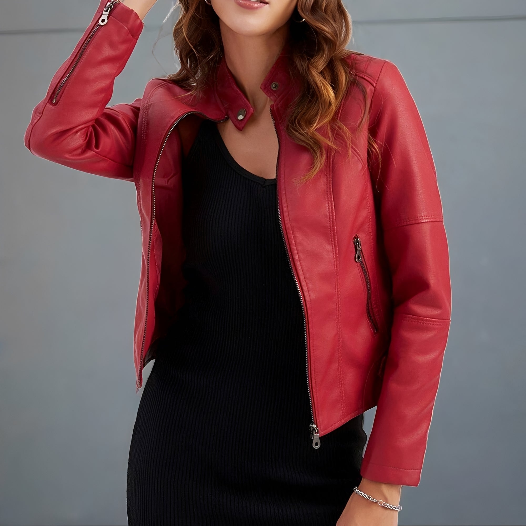 Everly - Stilvolle Reißverschluss-Jacke