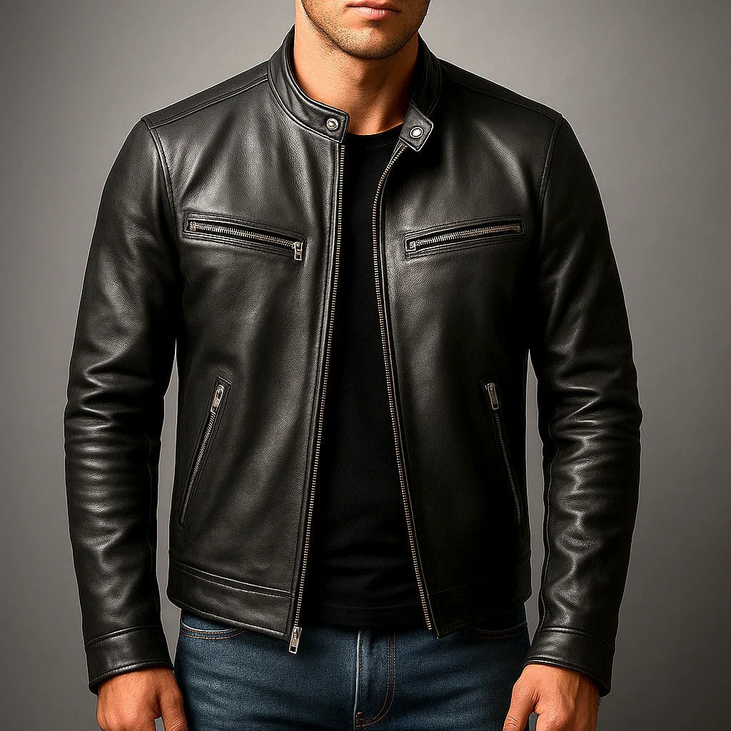 Harris - Klassische Bikerjacke