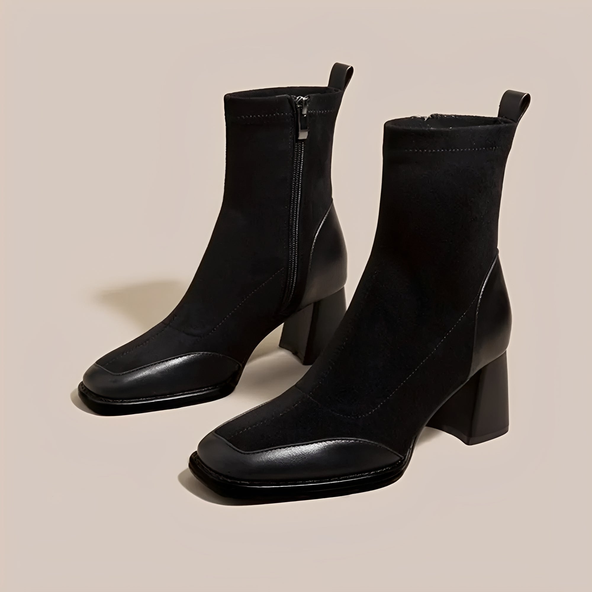 Linda - Lässige Plateau-Stiefel