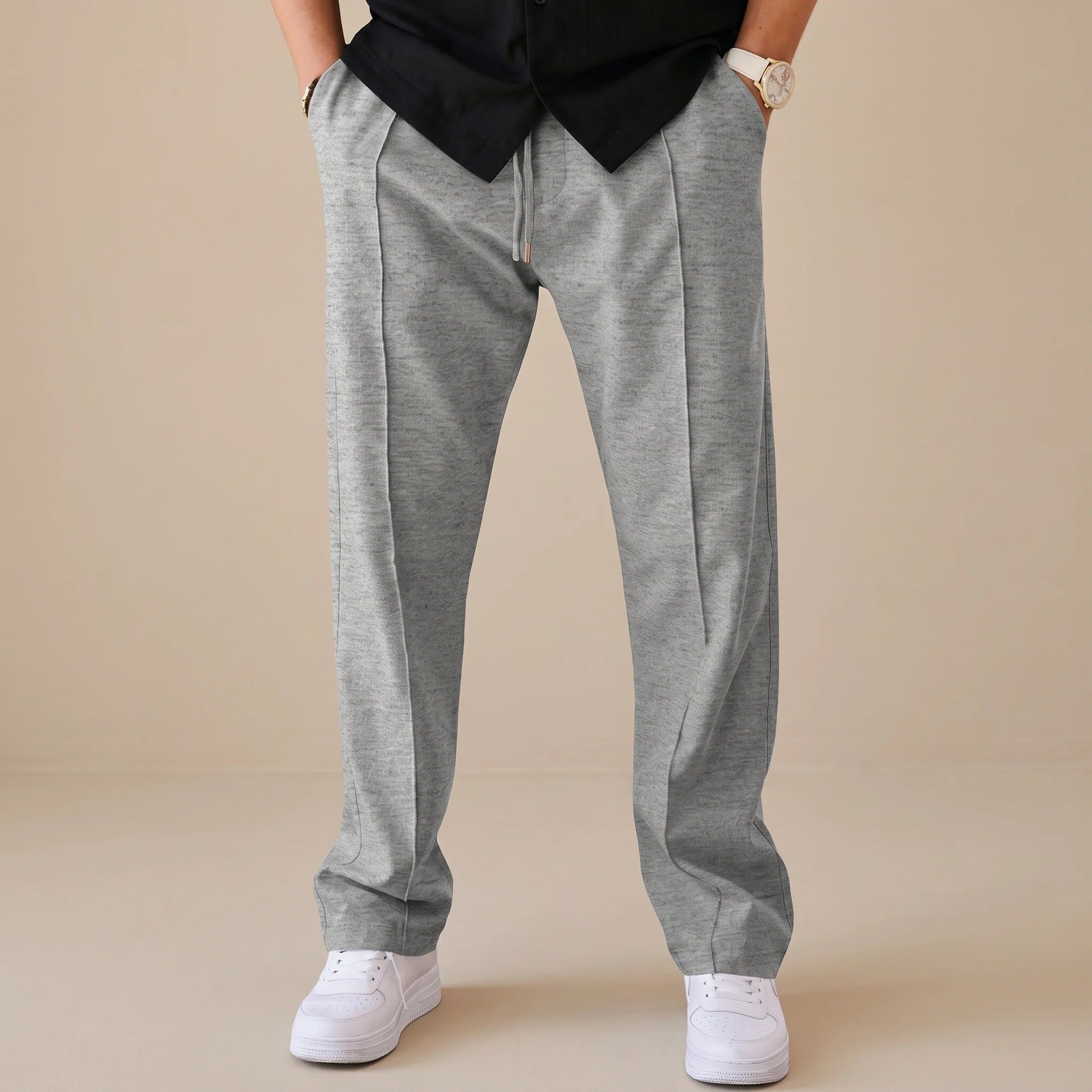Chandler - Minimalistische Gerade Jogginghose