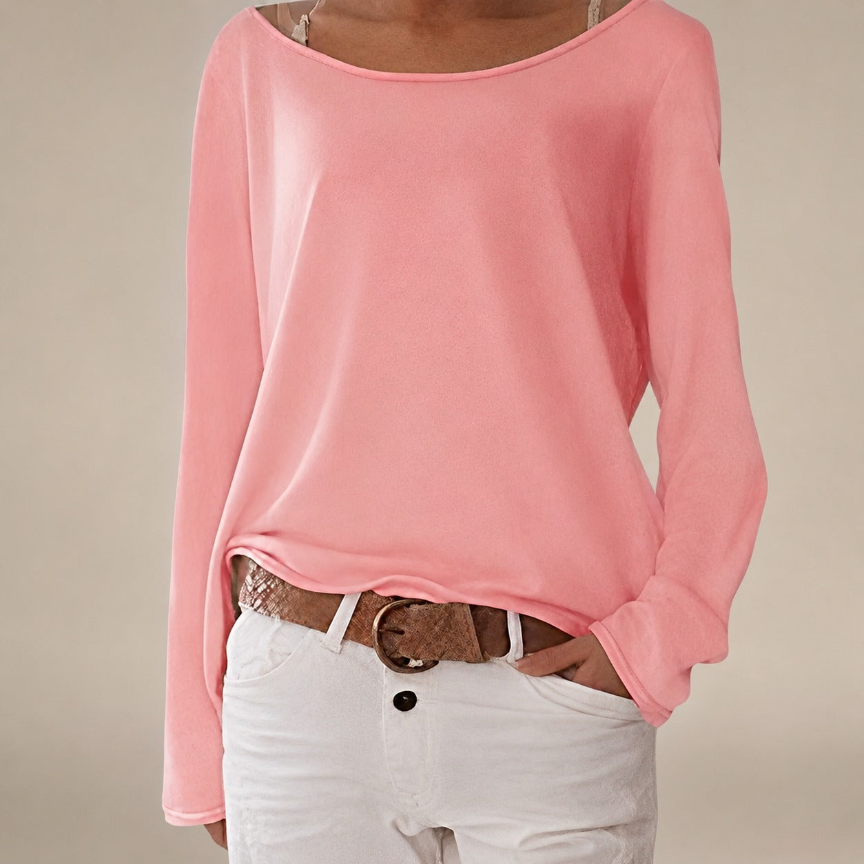Alexa - Leichter Rundhals-Pullover