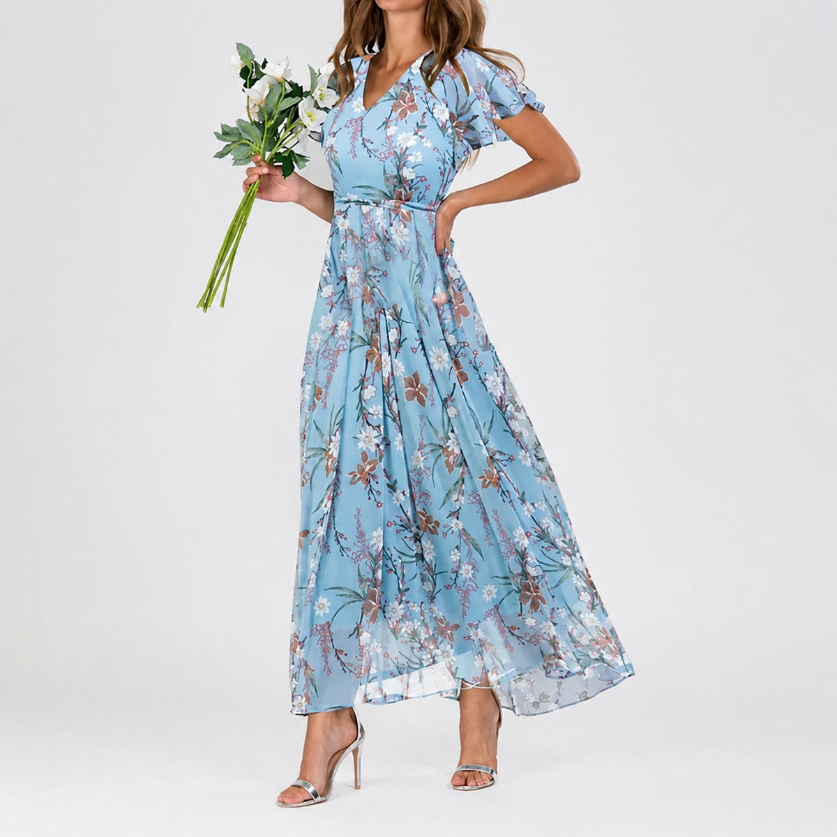 Lea - Ein geblümtes Midikleid für jede Gelegenheit