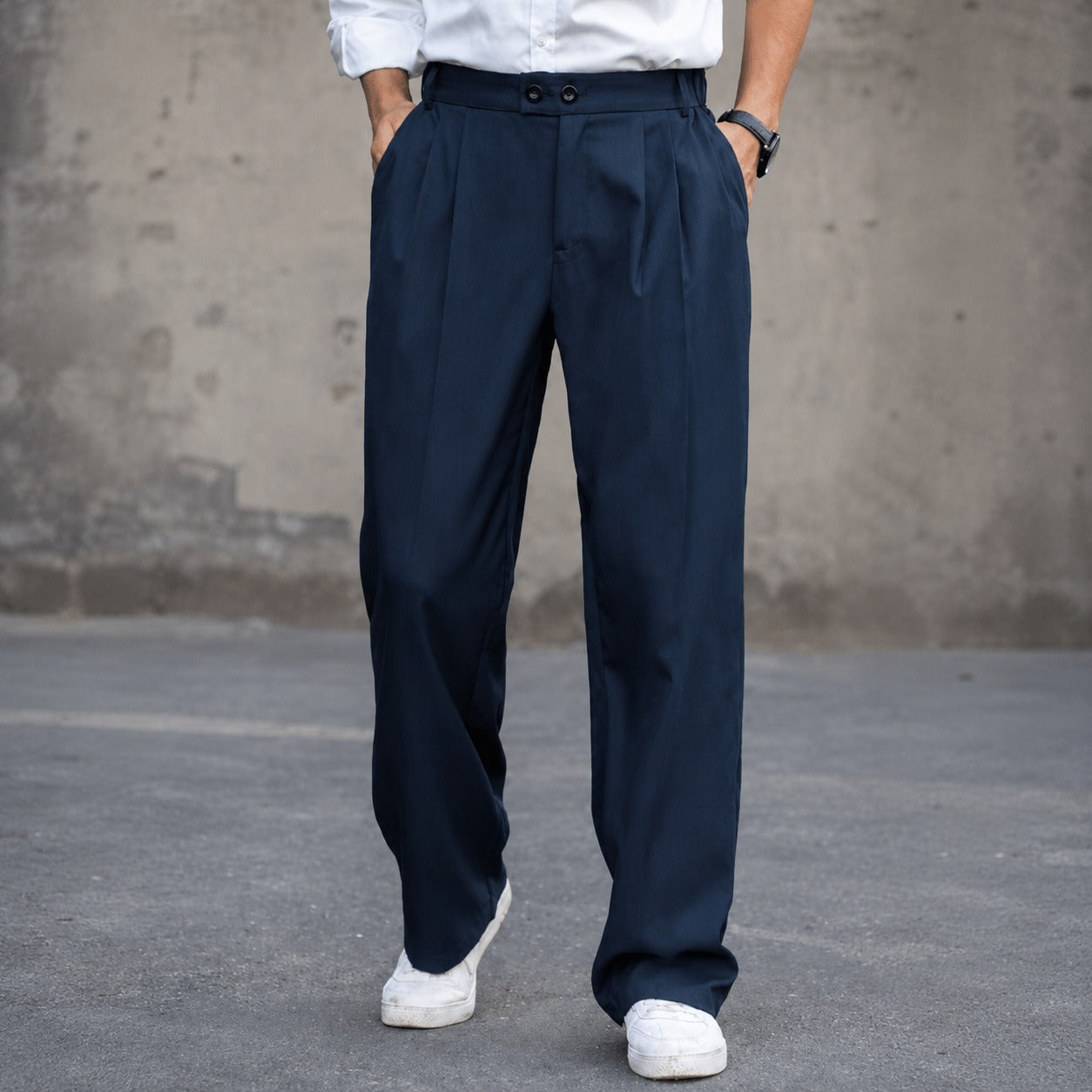 Clayton - Lässige Weite Hose