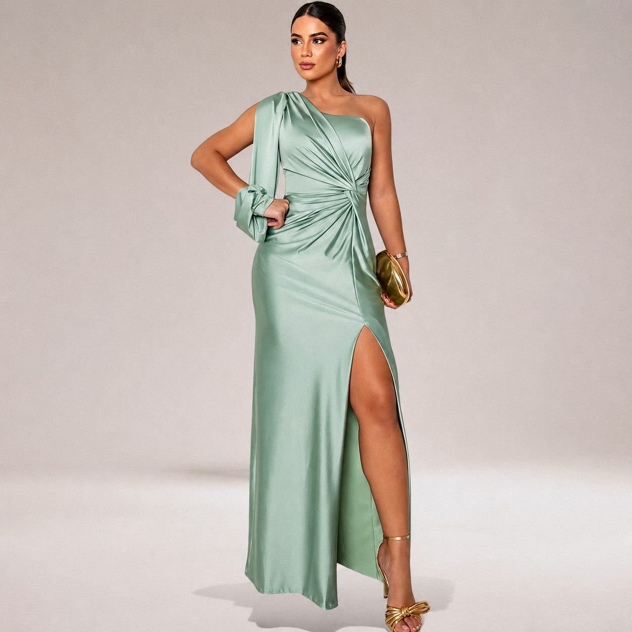 Marianne - Elegantes One-Shoulder-Kleid