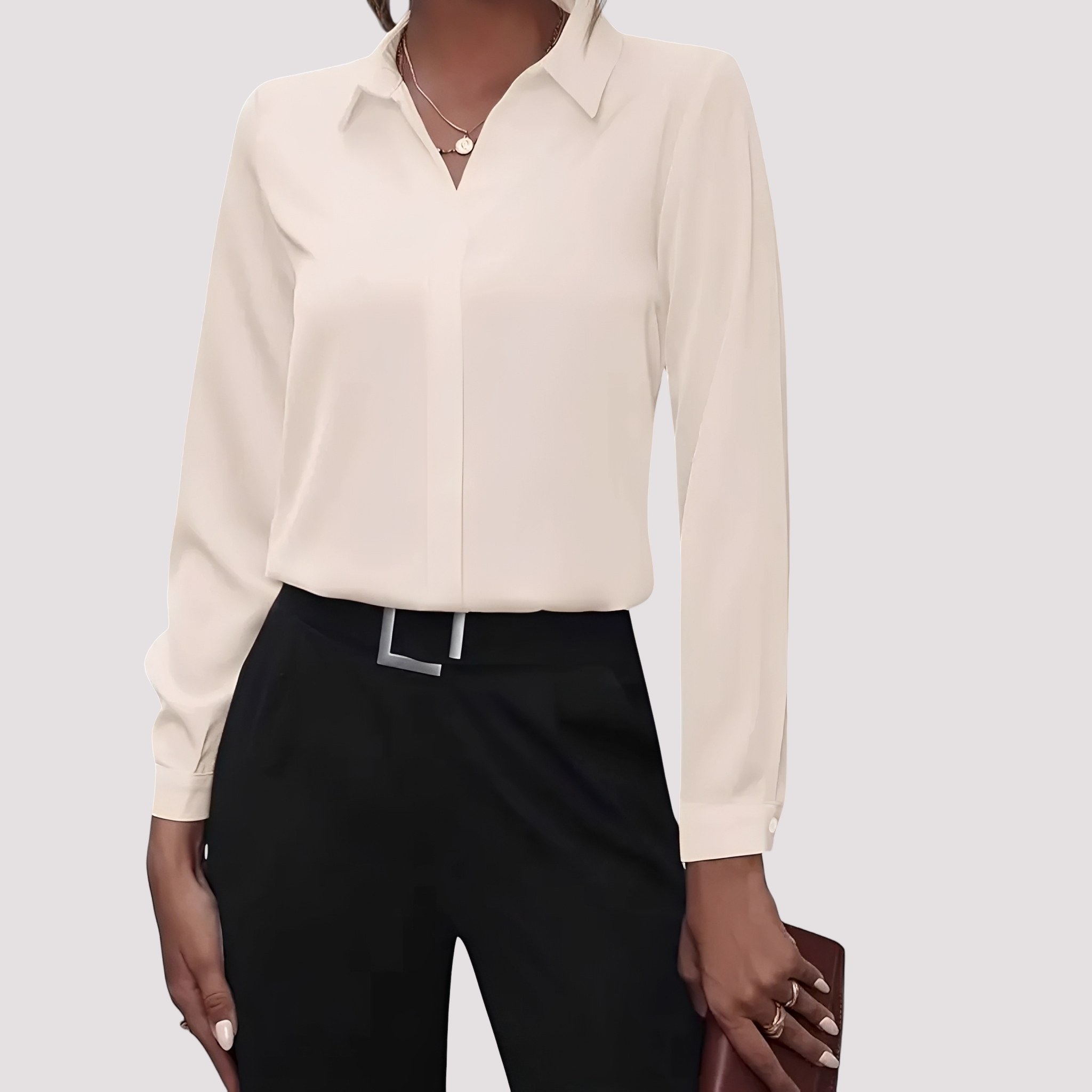 Alisa - Elegantes Button-Up-Hemd