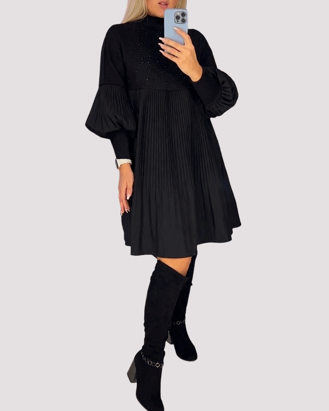 Daisy - Stilvolles Kleid mit lockeren Ärmeln