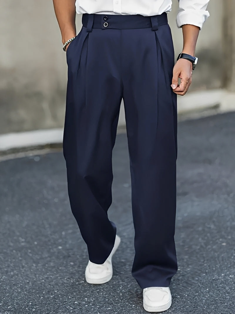 Barnes - Stilvolle Weitbeinige Hose