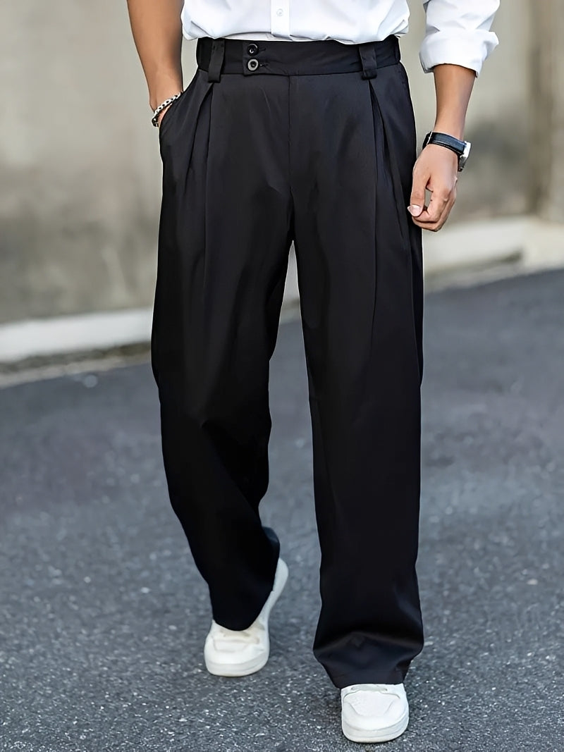 Barnes - Stilvolle Weitbeinige Hose