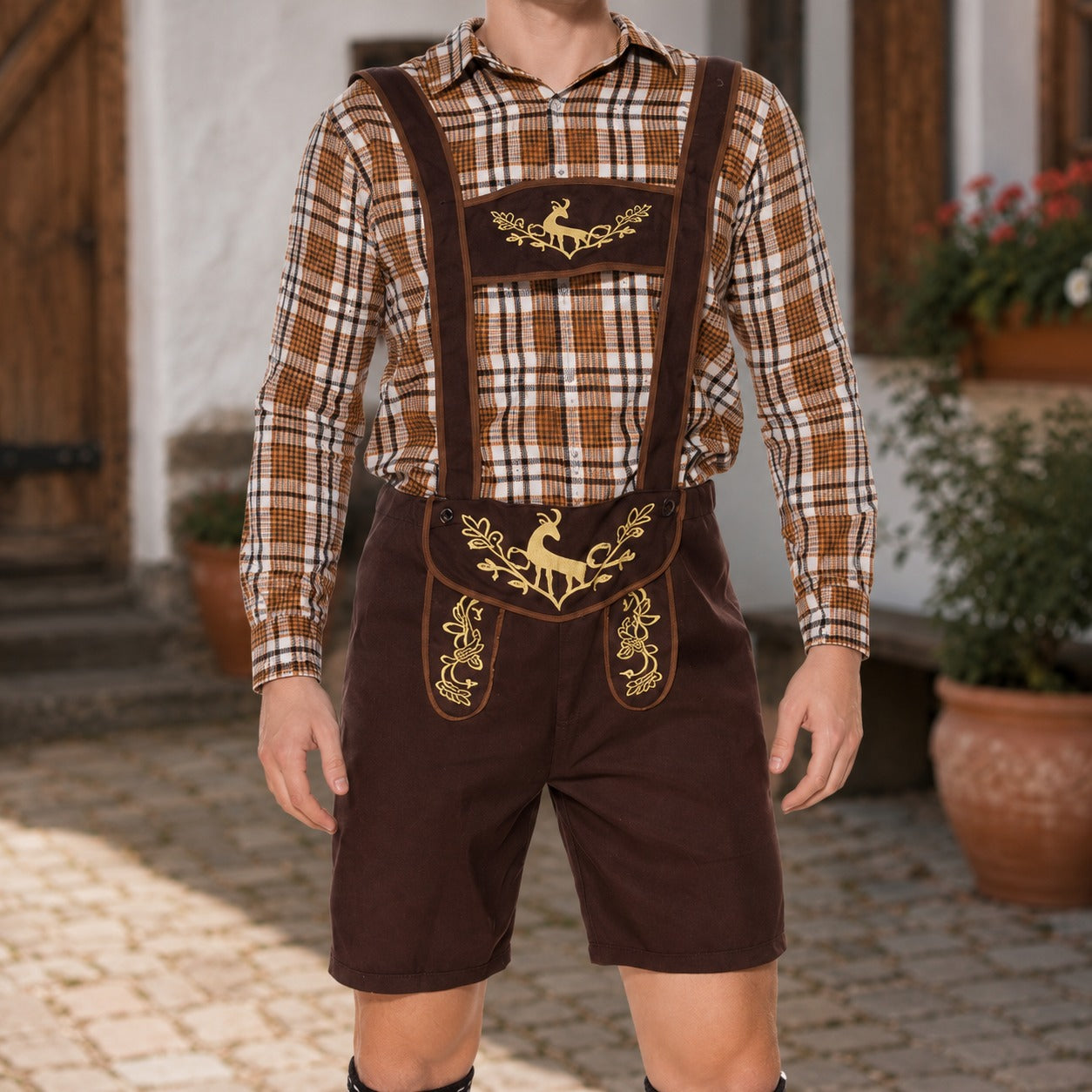 Dalton - Festliches langärmeliges Oktoberfest-Set