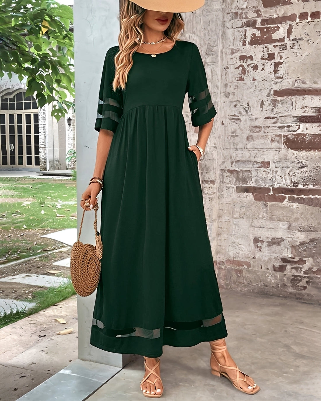 Evie - Stilvolles Lockeres Kleid