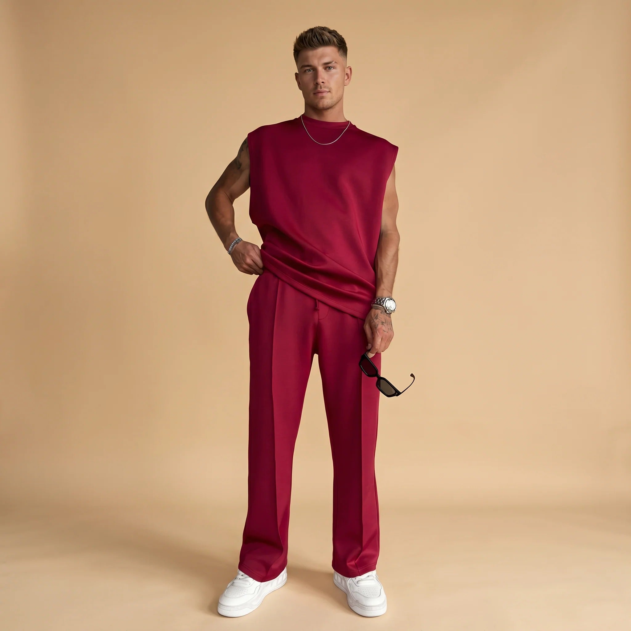 Kody - Minimalistisches Tanktop-Hosen Set
