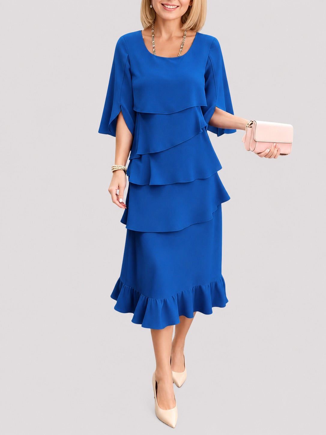 Elisa - Elegantes Stufenkleid