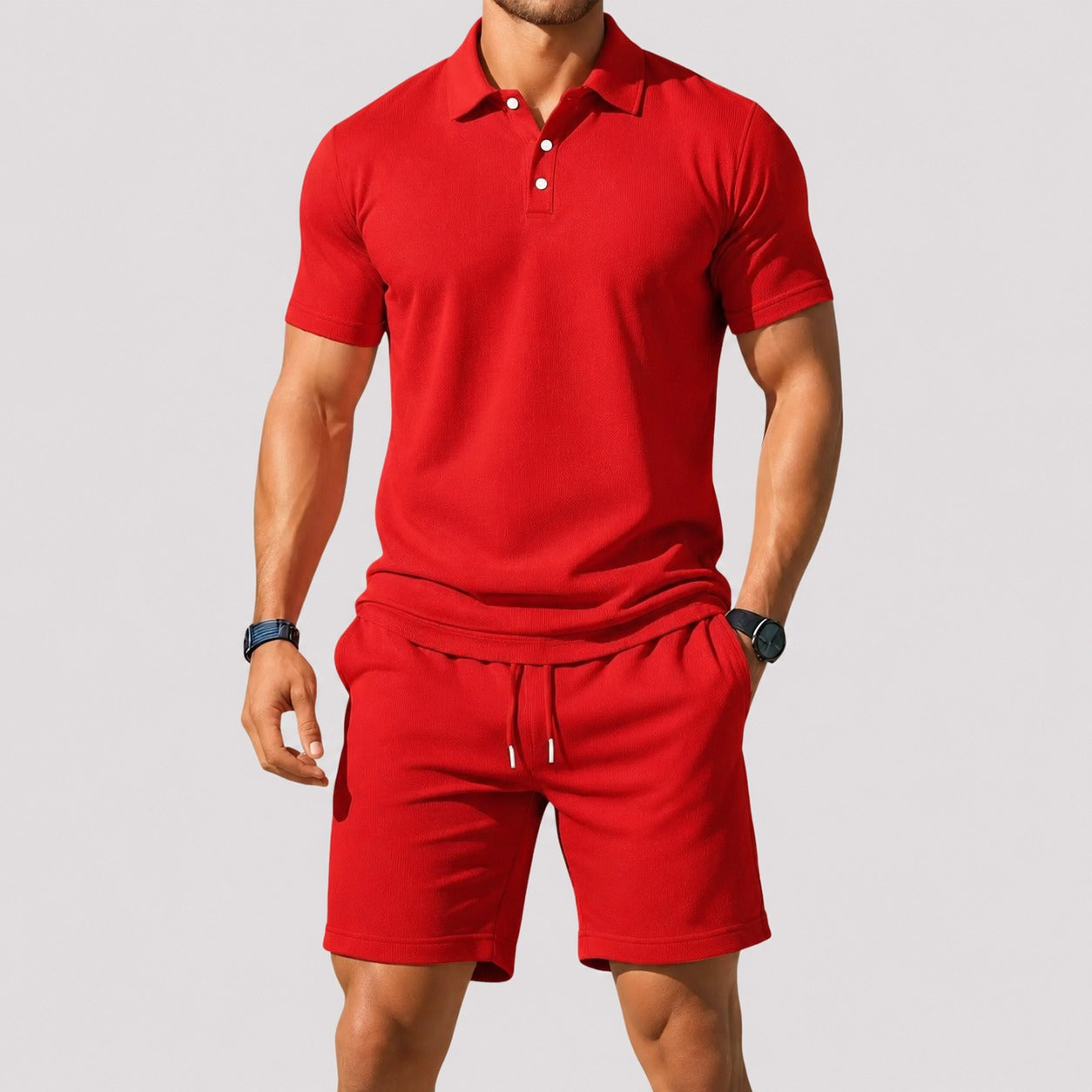 Hogan - Lässiges Polo-Lounge-Set