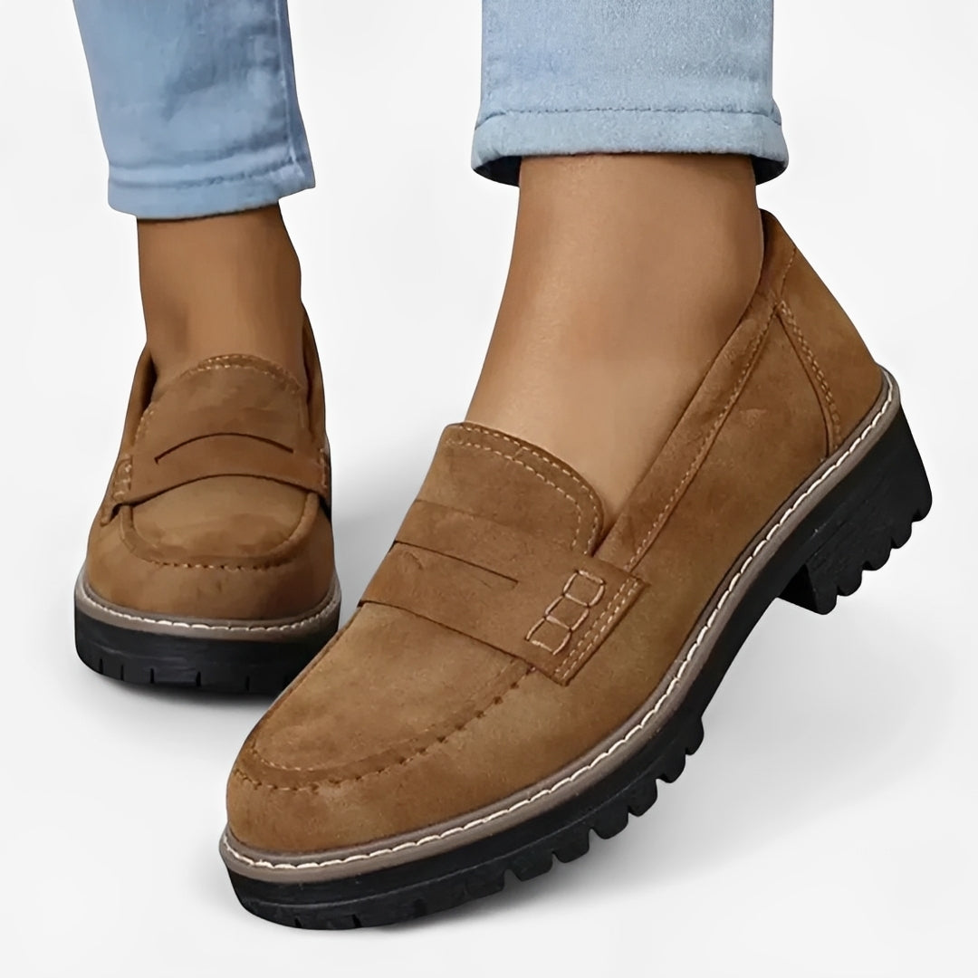 Gwen - Lässige flache Loafer