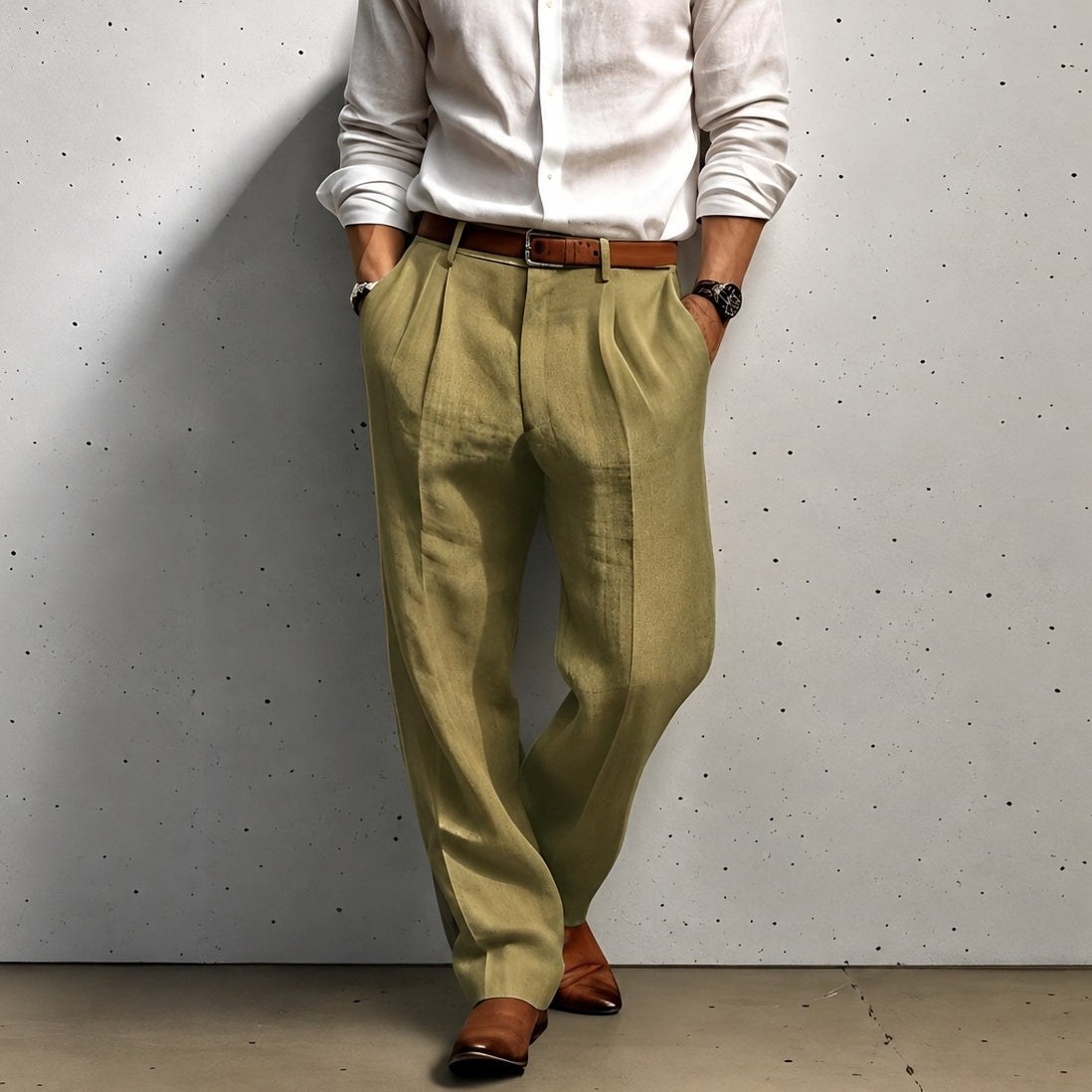 Aaden - Bequeme, weit geschnittene Herren-Hosen
