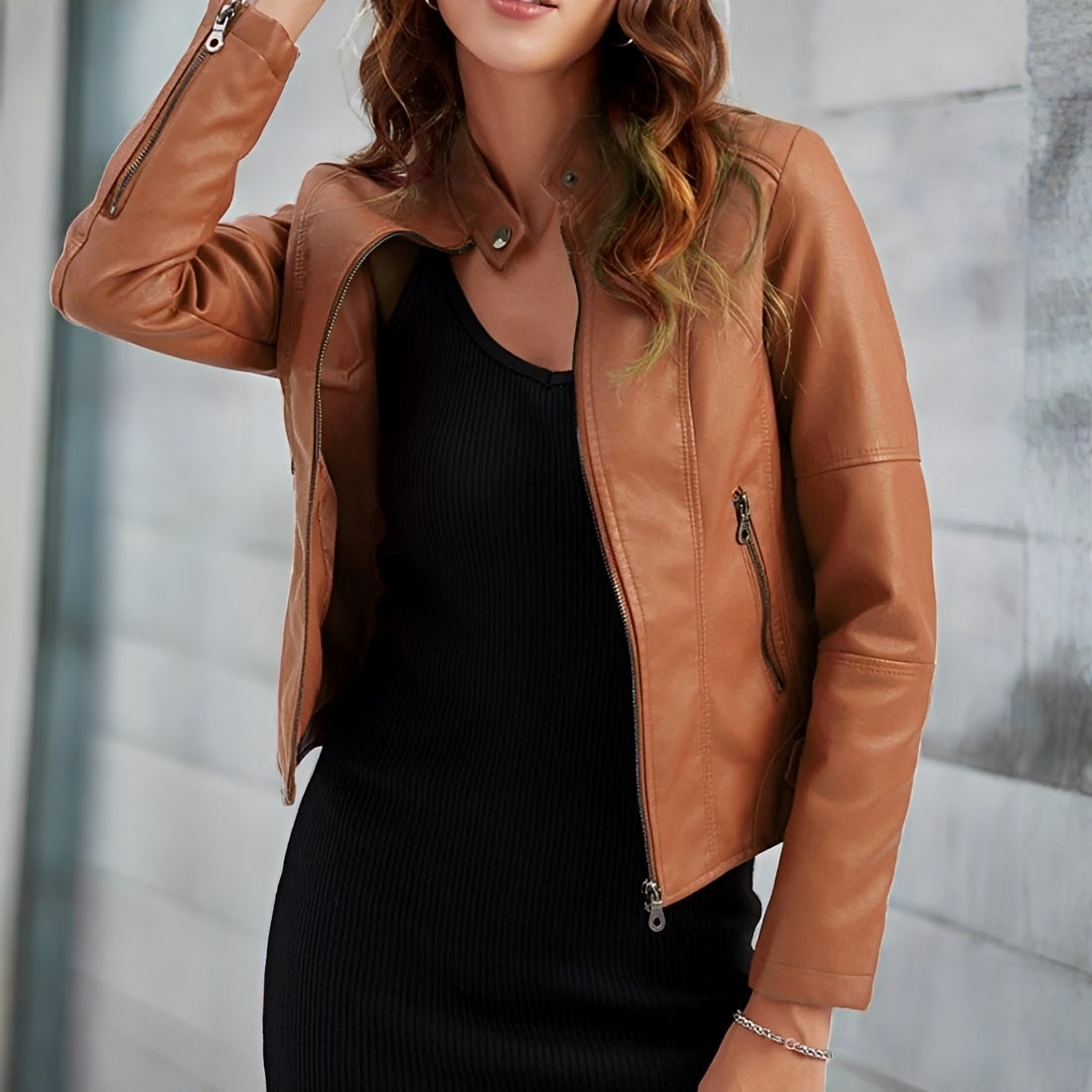 Everly - Stilvolle Reißverschluss-Jacke