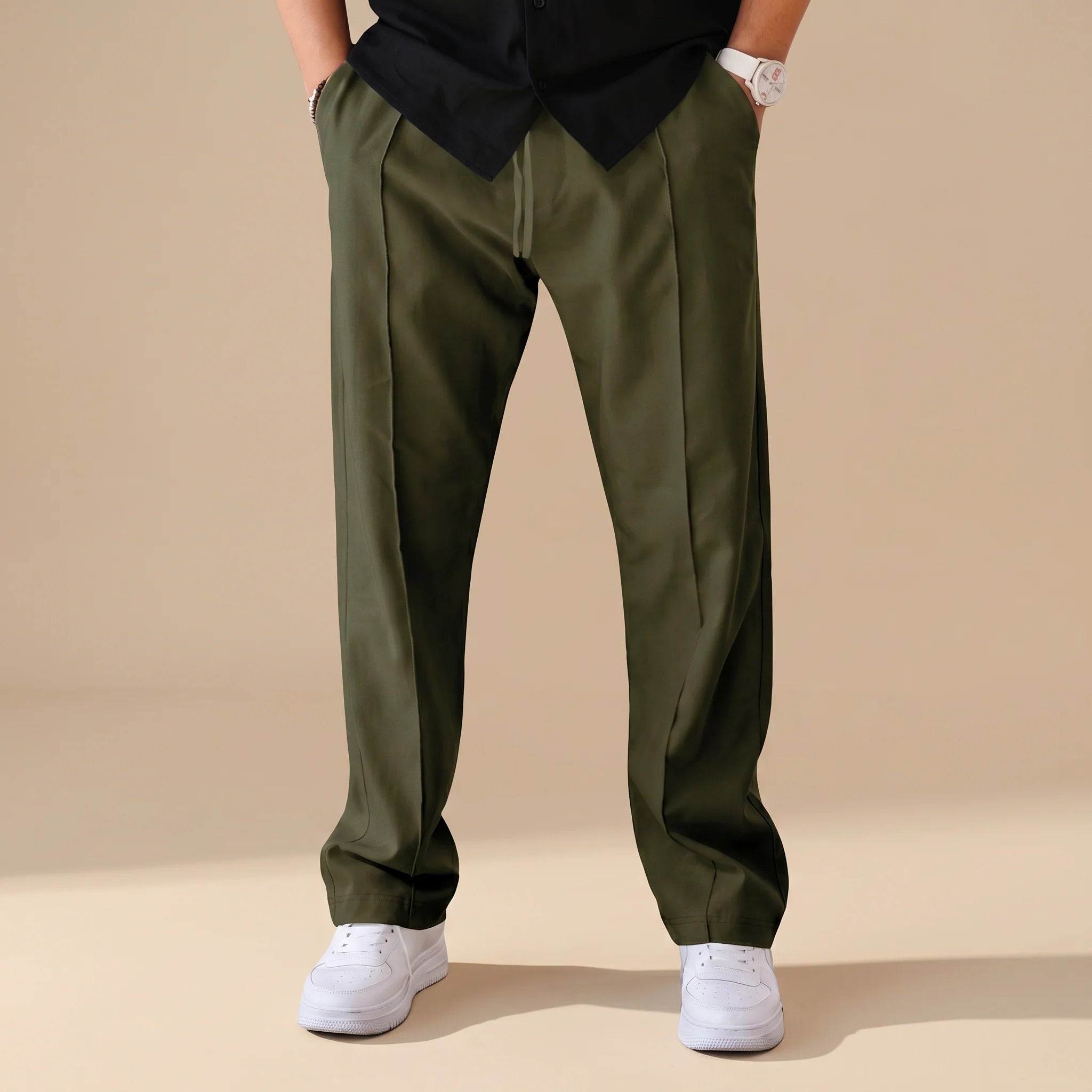 Chandler - Minimalistische Gerade Jogginghose
