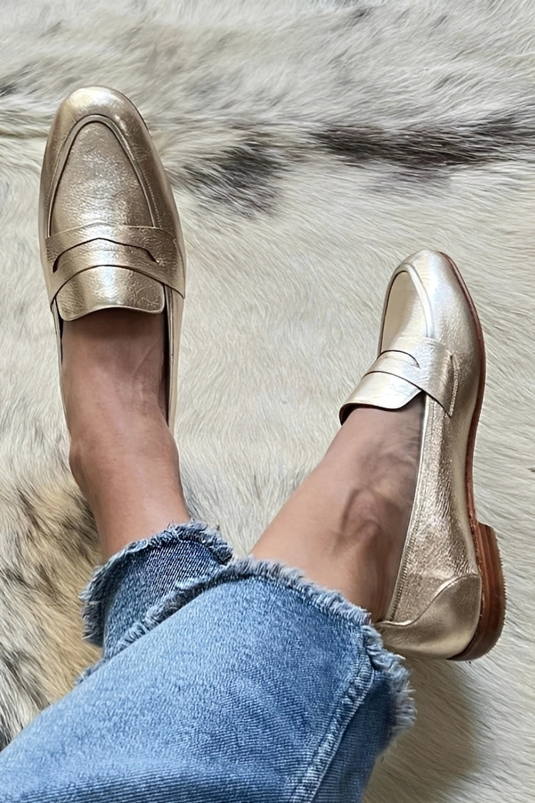 Lena - Lässige Loafer mit Rundem Zeh