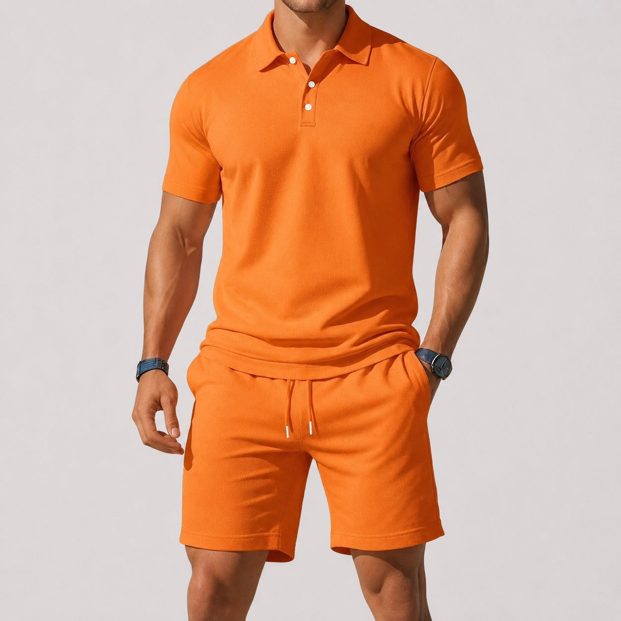 Hogan - Lässiges Polo-Lounge-Set