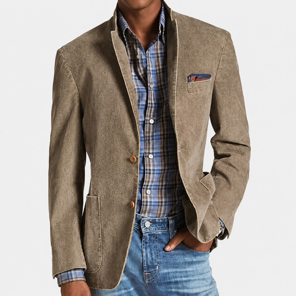 Marco - Retro Einreihiger Blazer