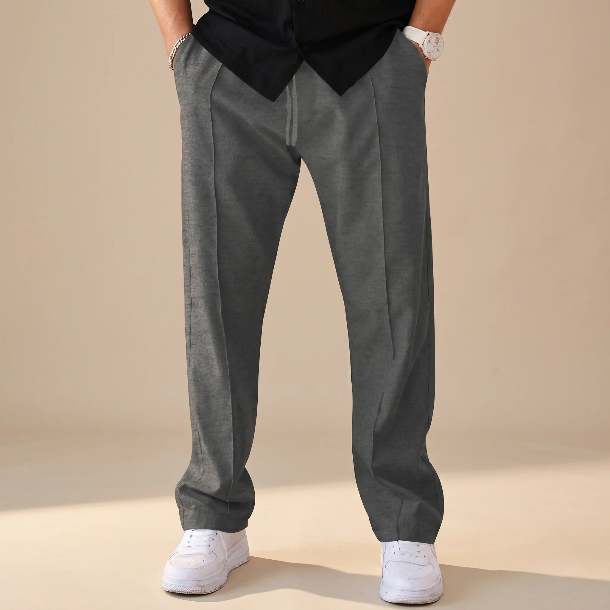 Chandler - Minimalistische Gerade Jogginghose