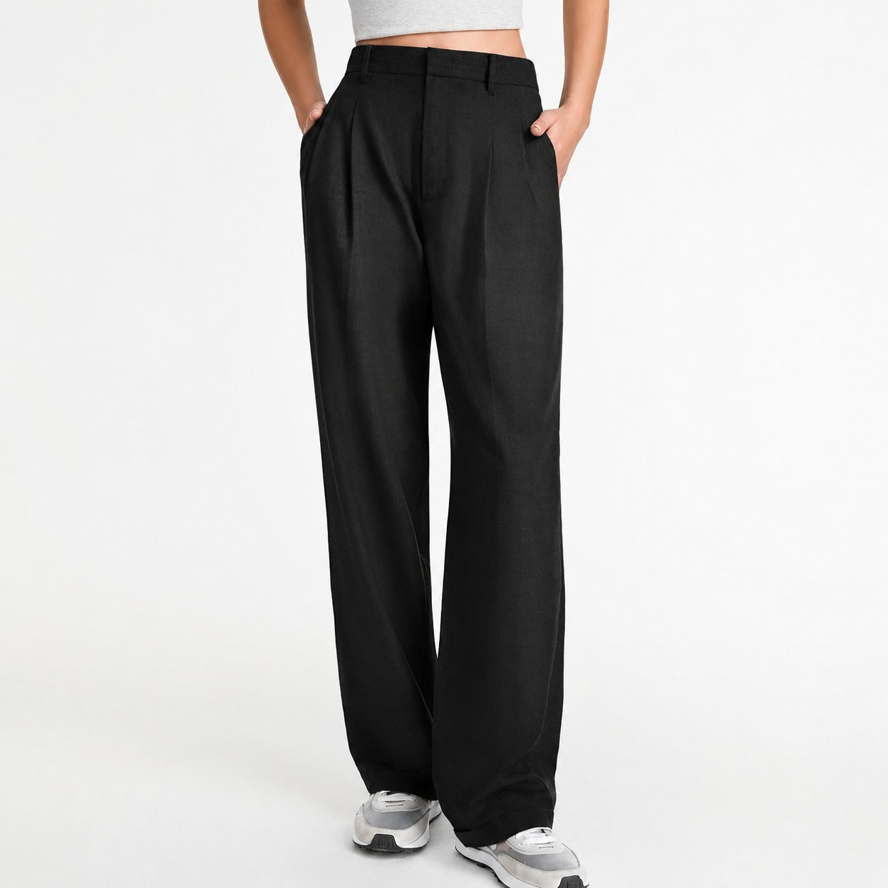 Amira - Locker geschnittene Hose mit geradem Bein