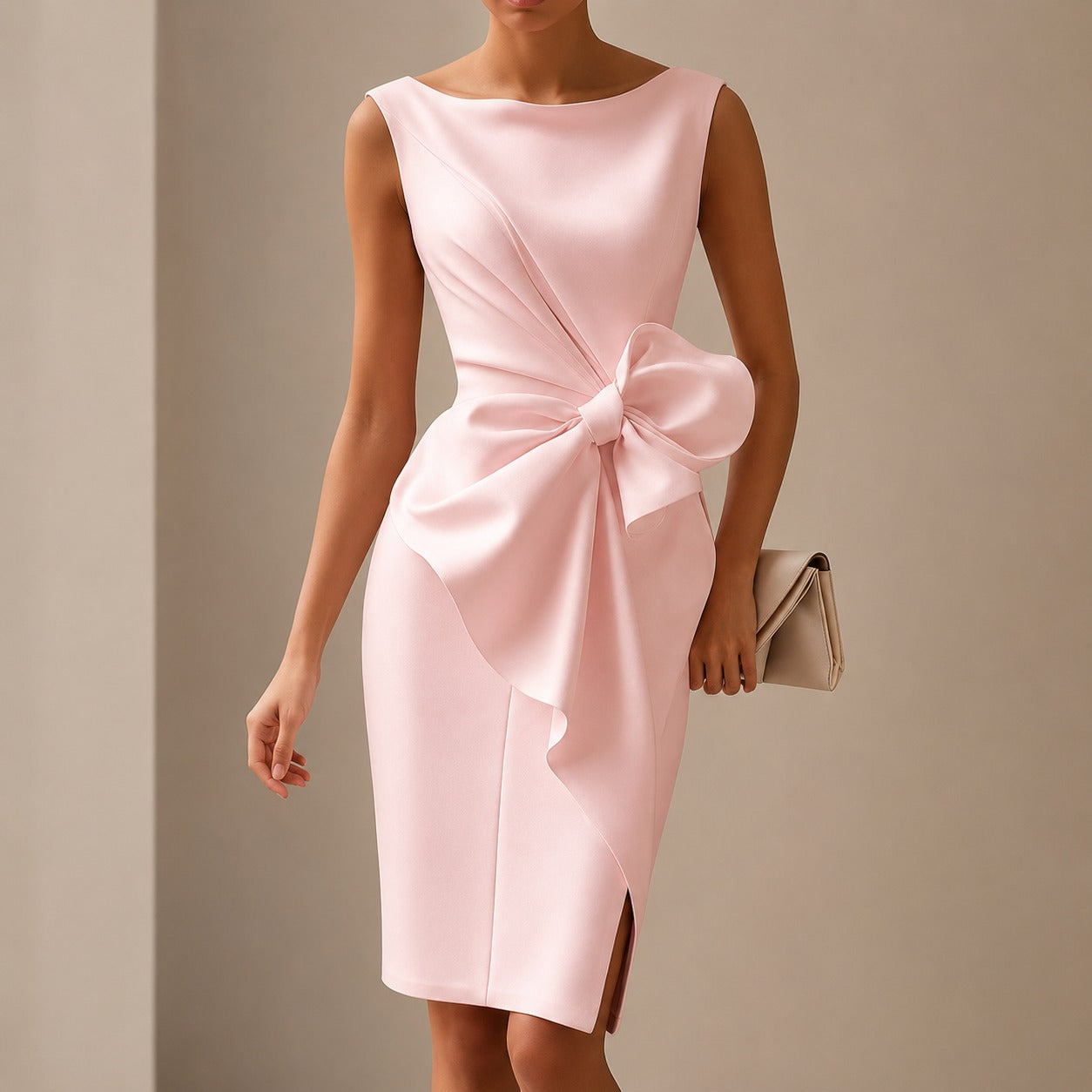 Esmee - Elegantes Minikleid mit Schleife